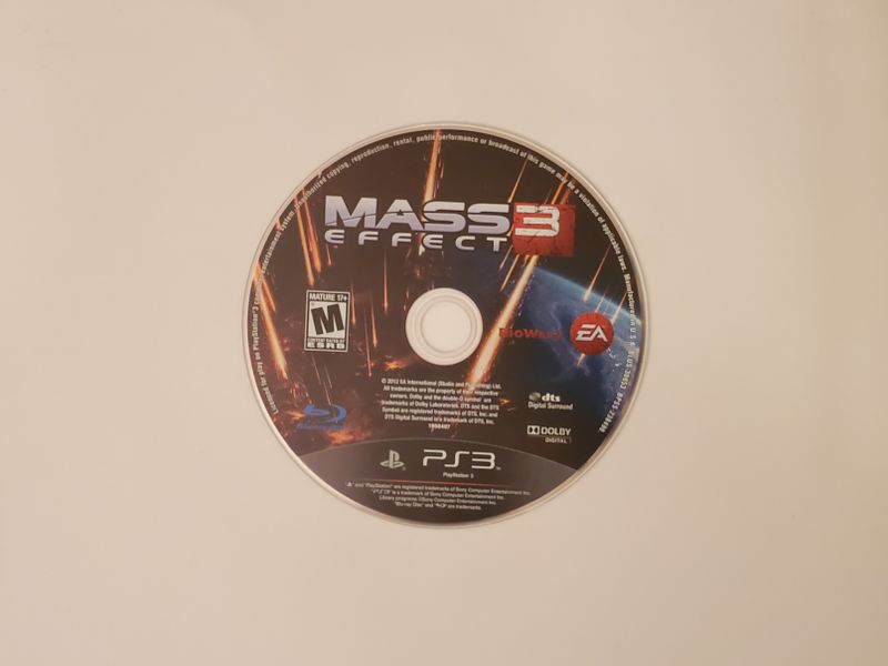Sony Playstation 3 Mass Effect 3 video game