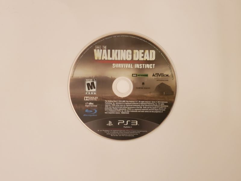 Sony Playstation 3 The Walking Dead: Survival Instinct video game