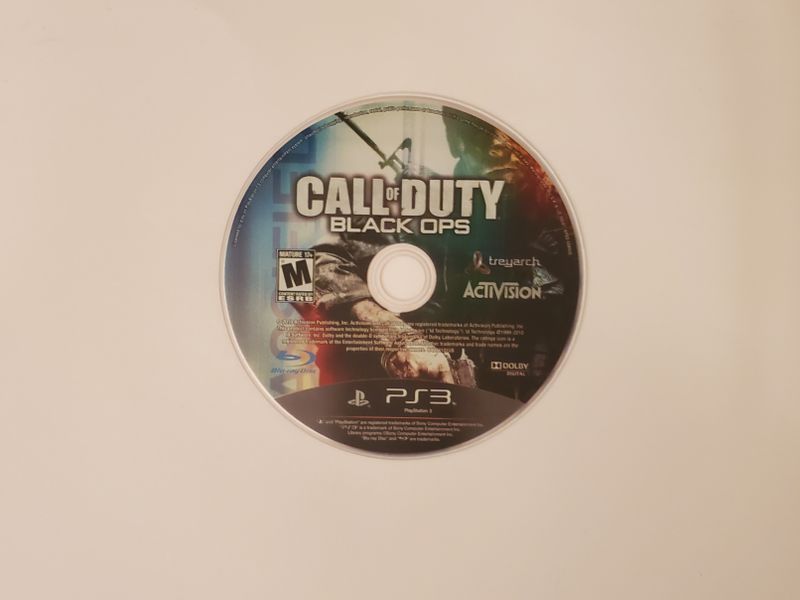 Sony Playstation 3 Call of Duty Black Ops video game
