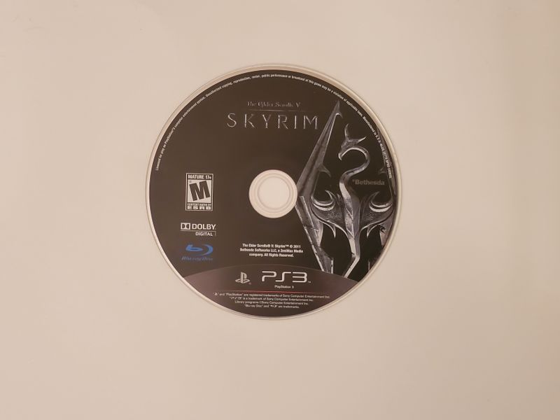 Sony Playstation 3 Elder Scrolls V: Skyrim video game