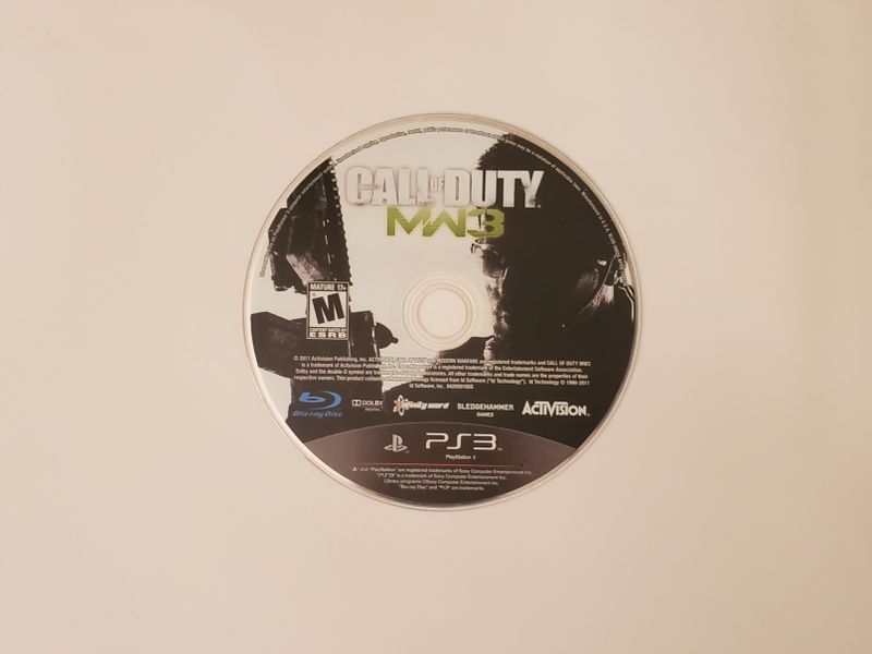 Sony Playstation 3 Call of Duty Modern Warfare 3 video game