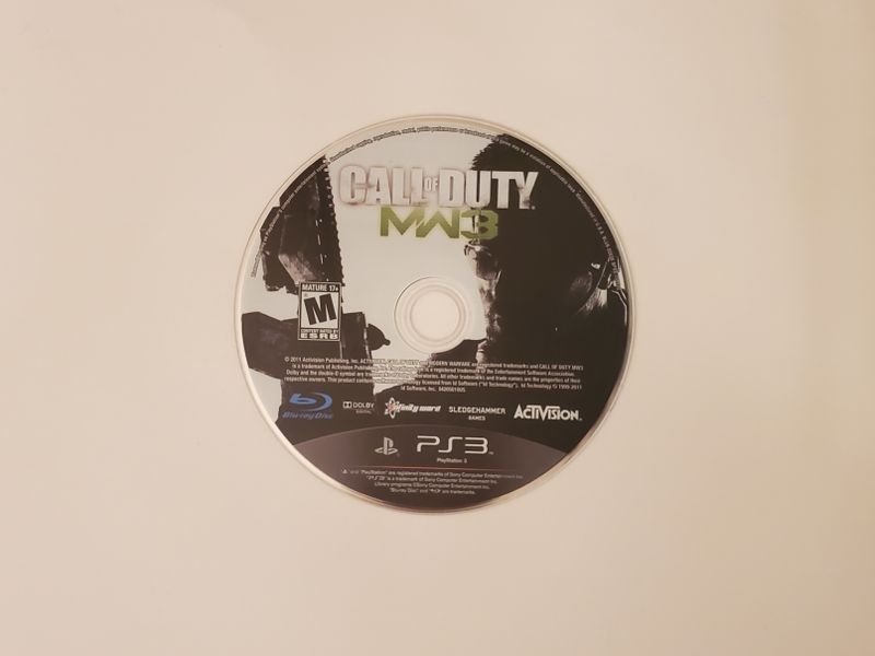Sony Playstation 3 Call of Duty Modern Warfare 3 video game