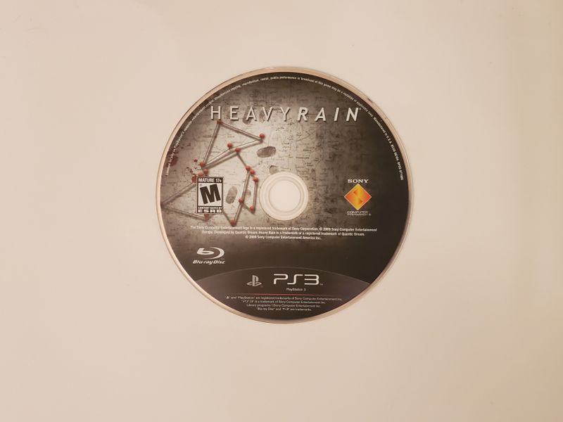 Sony Playstation 3 Heavy Rain video game