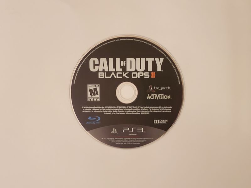 Sony Playstation 3 Call of Duty Black Ops II video game