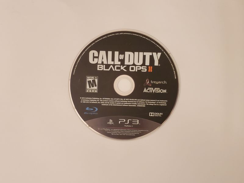 Sony Playstation 3 Call of Duty Black Ops II video game