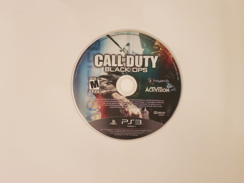 Sony Playstation 3 Call of Duty Black Ops video game