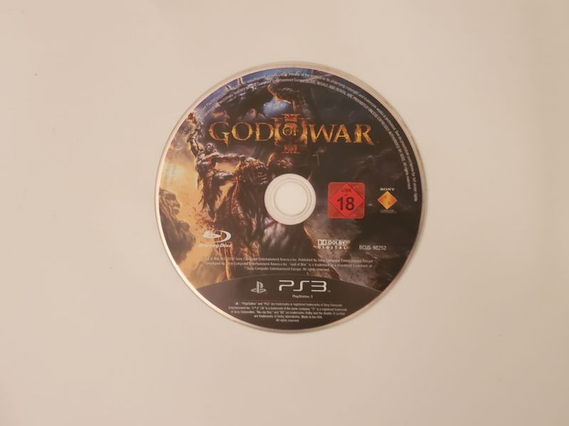 Sony Playstation 3 God of War III video game