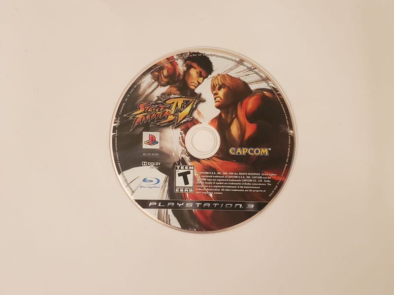 Sony Playstation 3 Street Fighter IV video game