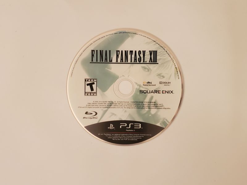 Sony Playstation 3 Final Fantasy XIII video game