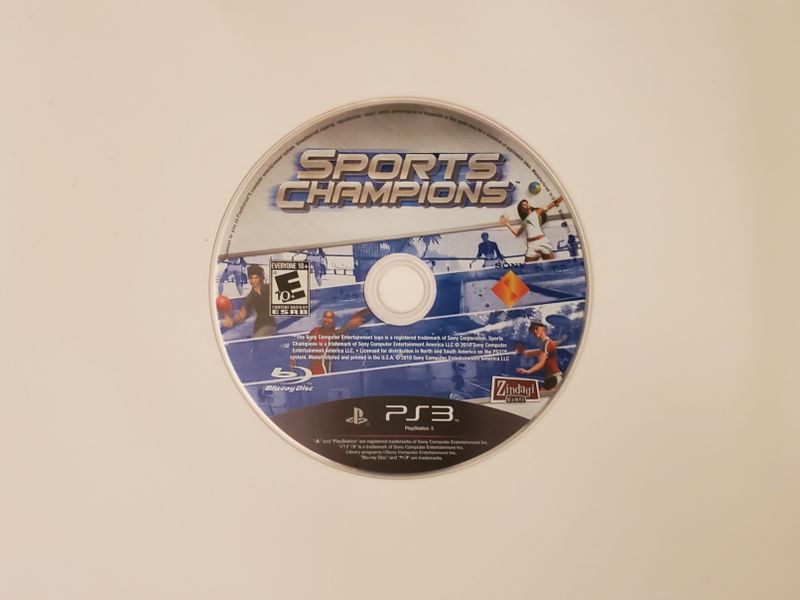 Sony Playstation 3 Sports Champions video game