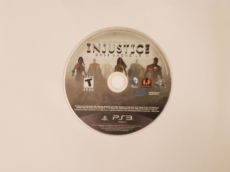 Sony Playstation 3 Injustice: Gods Among Us video game