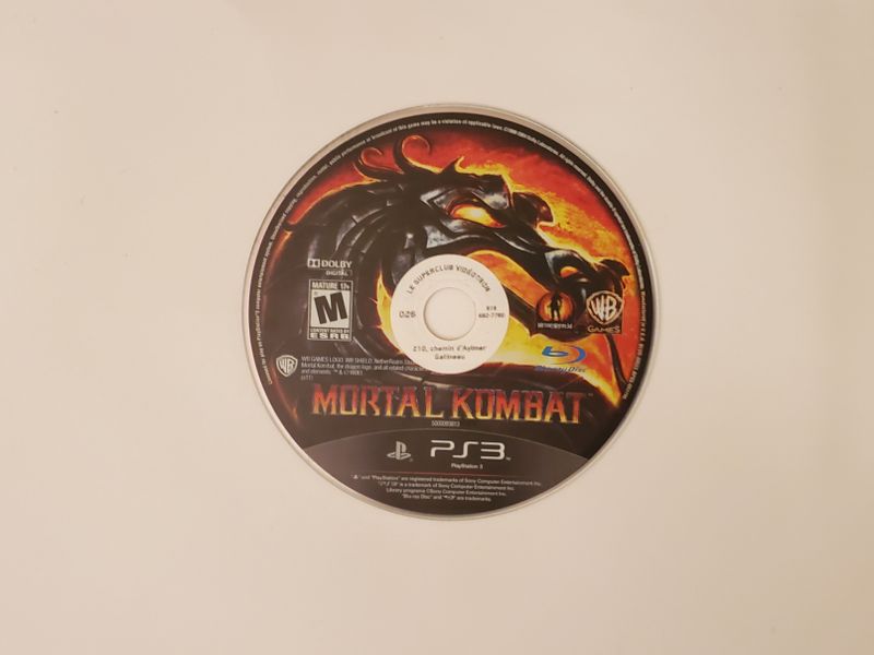 Sony Playstation 3 Mortal Kombat video game