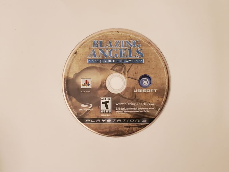 Sony Playstation 3 Blazing Angels Squadrons of WWII video game