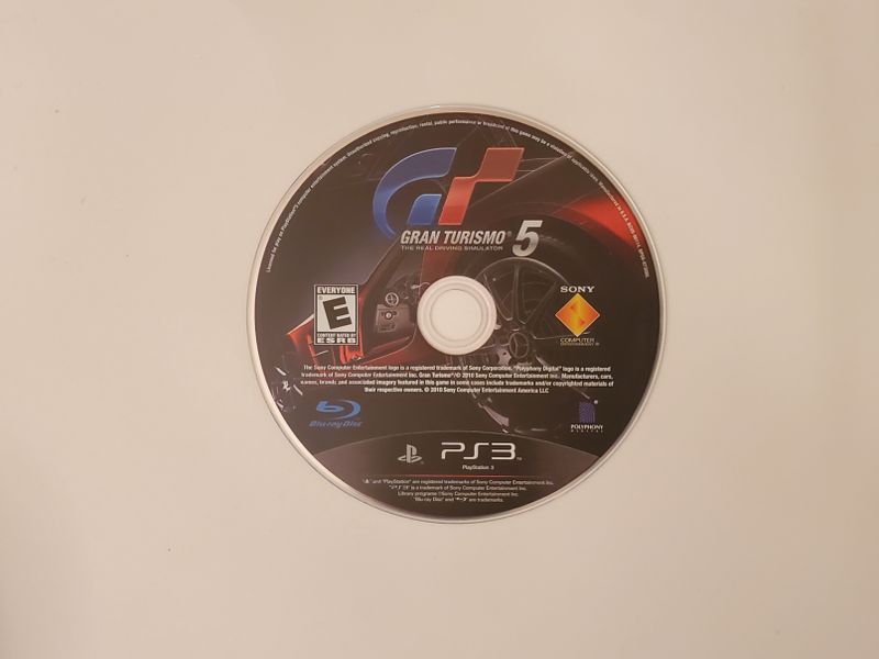 Sony Playstation 3 Gran Turismo 5 video game