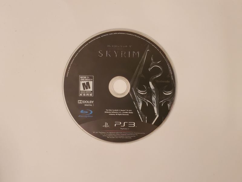 Sony Playstation 3 Elder Scrolls V: Skyrim video game
