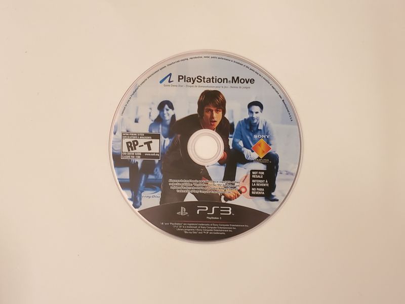 Sony PlayStation 3 PlayStation Move Demo Disc video game