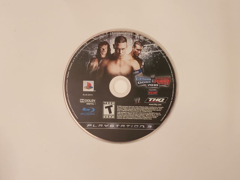 Sony Playstation 3 WWE Smackdown vs. Raw 2010 video game