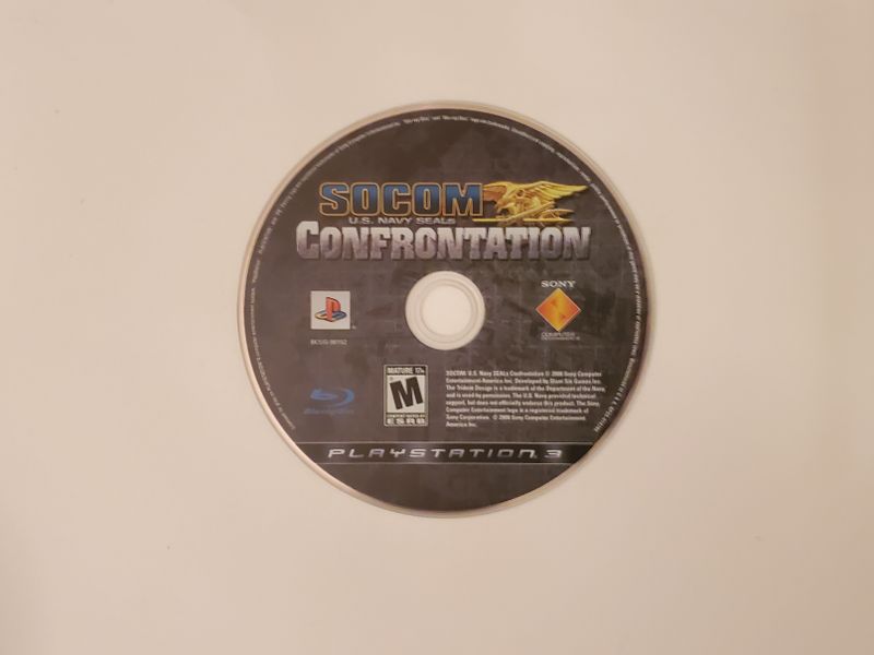 Sony PlayStation 3 SOCOM: U.S. Navy SEALs Confrontation video game
