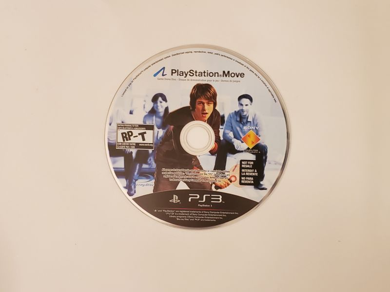 Sony PlayStation 3 PlayStation Move Demo Disc video game