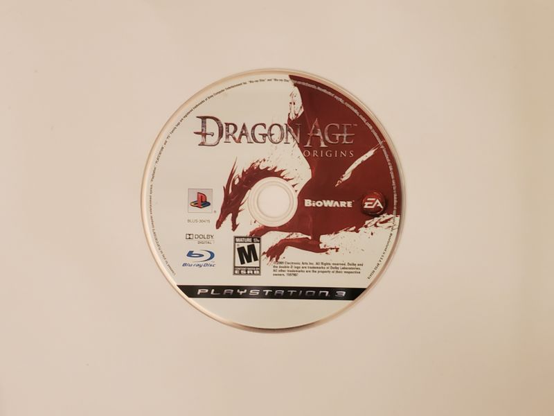 Sony Playstation 3 Dragon Age: Origins video game