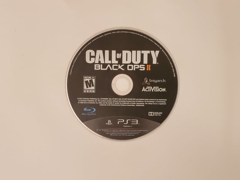 Sony Playstation 3 Call of Duty Black Ops II video game