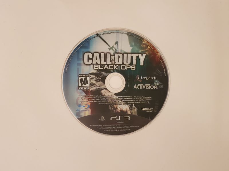 Sony Playstation 3 Call of Duty Black Ops video game