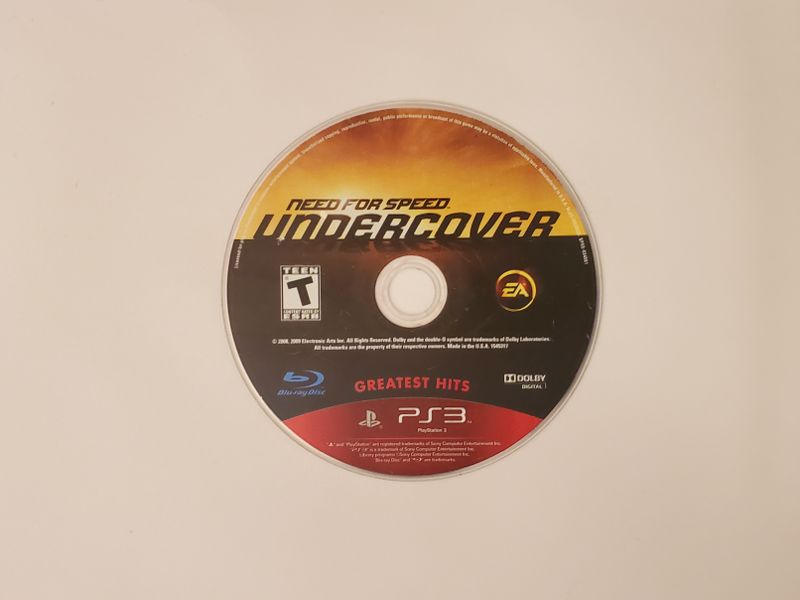 Sony Playstation 3 Need for Speed Undercover [Greatest Hits] video game