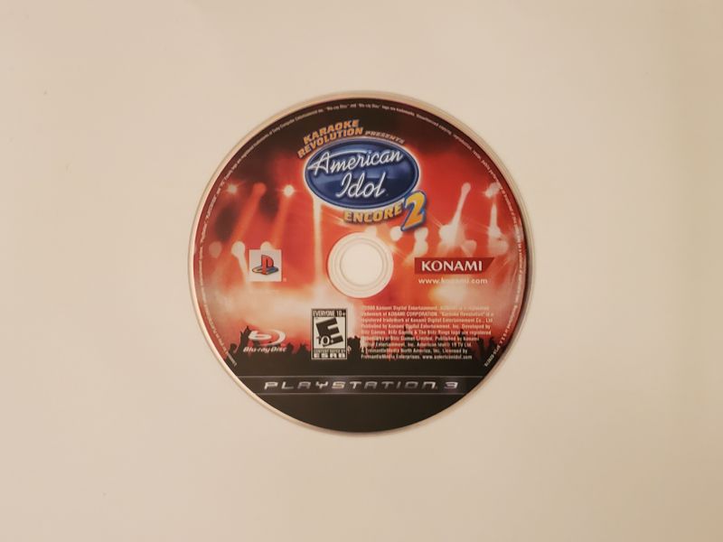 Sony PlayStation 3 Karaoke Revolution Presents: American Idol Encore 2 video game