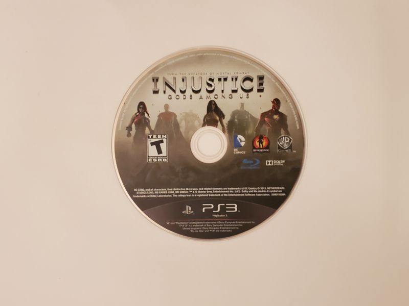 Sony Playstation 3 Injustice: Gods Among Us video game