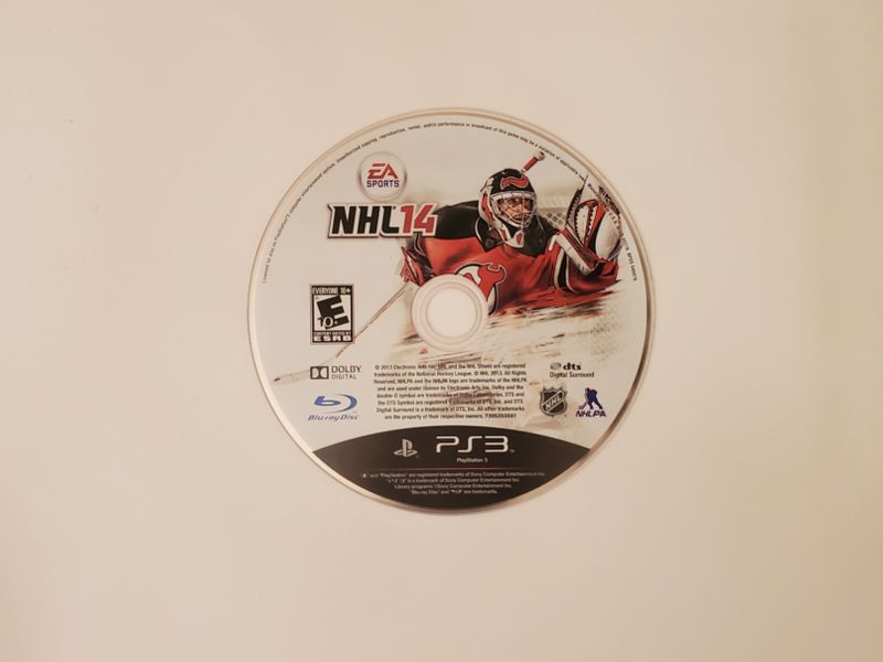 Sony Playstation 3 NHL 14 video game