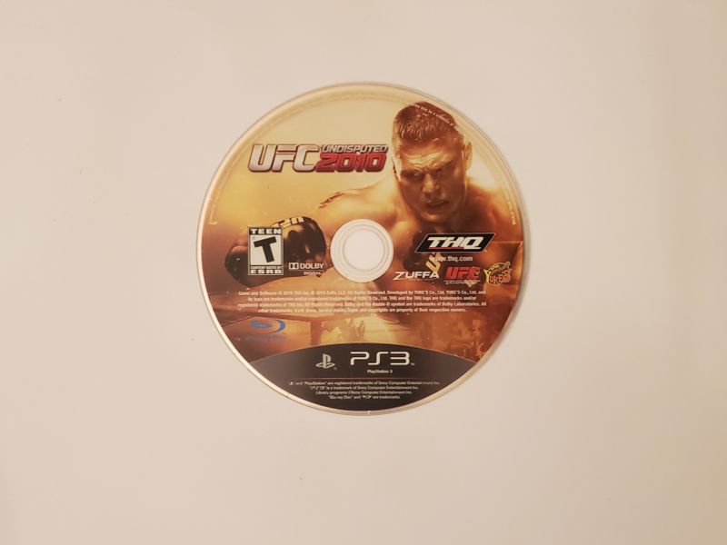 Sony Playstation 3 UFC Undisputed 2010 video game