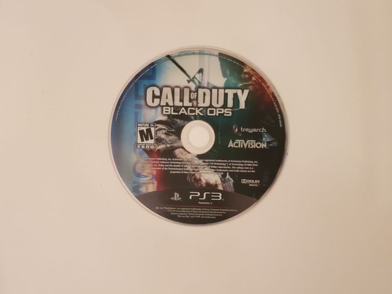 Sony Playstation 3 Call of Duty Black Ops video game