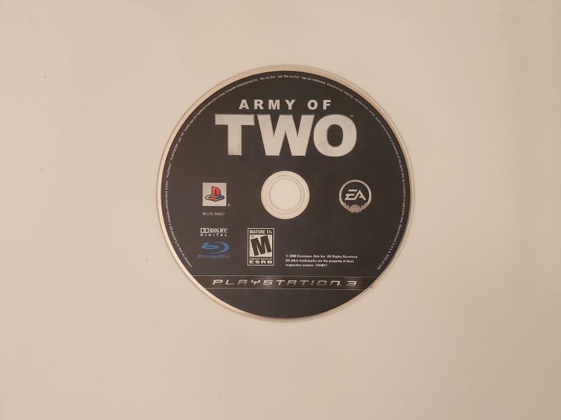 Sony Playstation 3 Army of Two video game