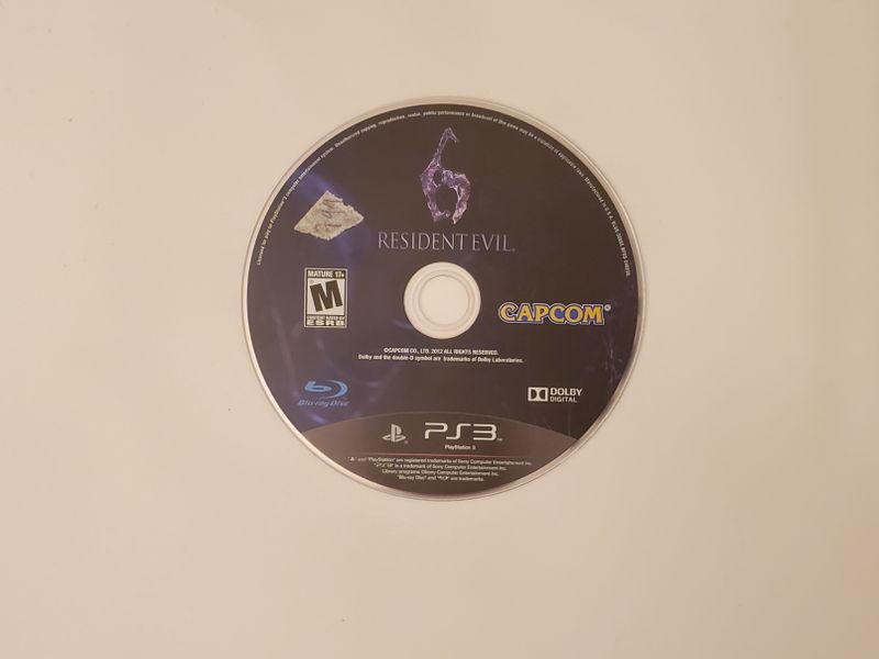 Sony Playstation 3 Resident Evil 6 video game