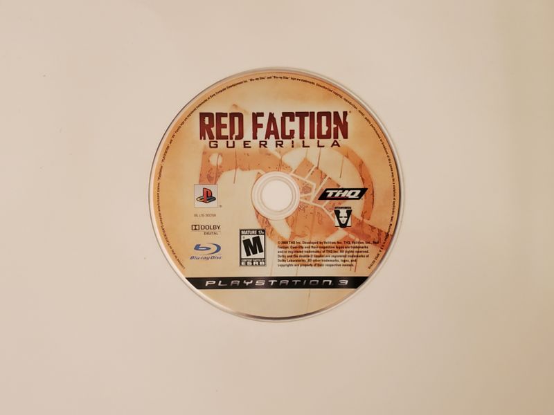 Sony Playstation 3 Red Faction: Guerrilla video game