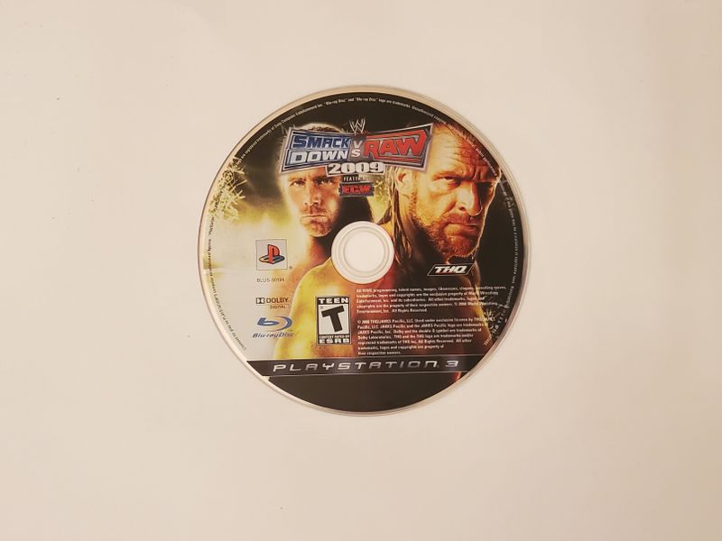 Sony PlayStation 3 WWE SmackDown vs. Raw 2009 featuring ECW video game