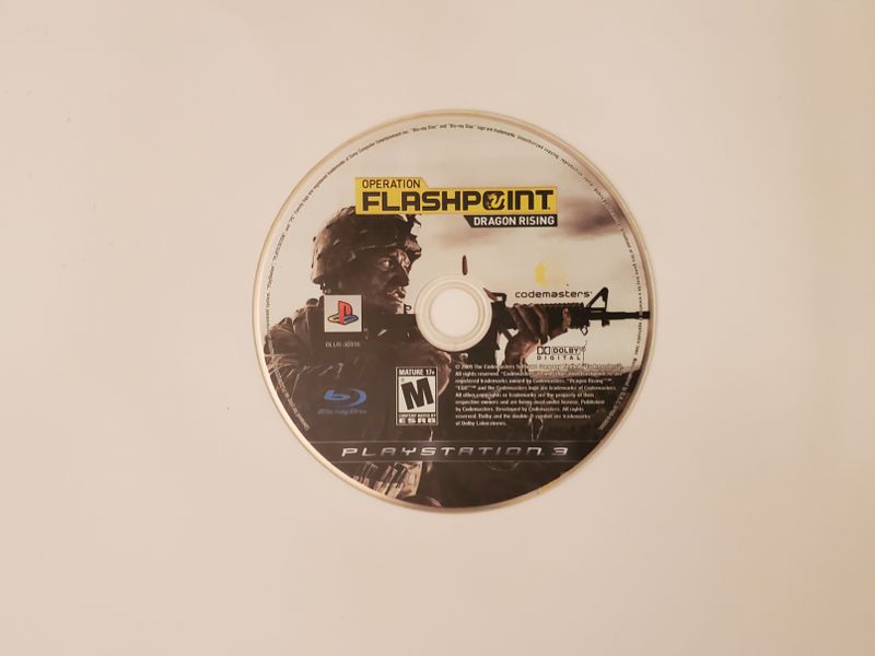 Sony Playstation 3 Operation Flashpoint: Dragon Rising video game