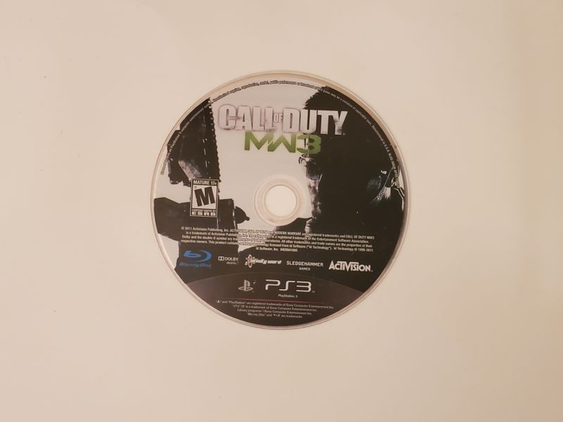 Sony Playstation 3 Call of Duty Modern Warfare 3 video game