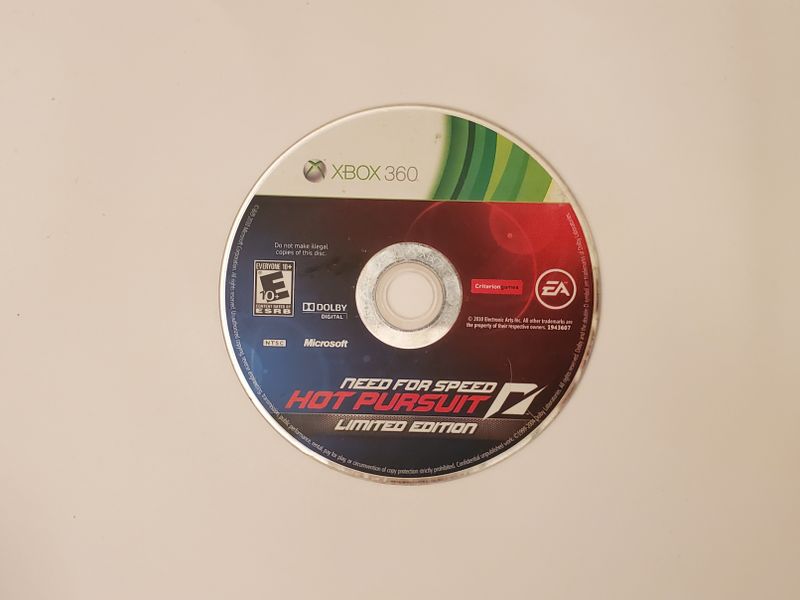 Microsoft Xbox 360 Need For Speed: Hot Pursuit [Limited Edition] video game
