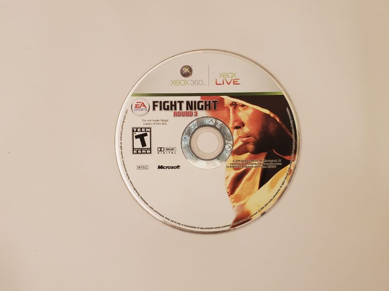 Microsoft Xbox 360 Fight Night Round 3 video game