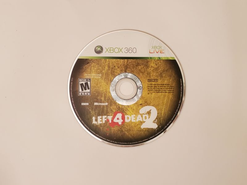 Microsoft Xbox 360 Left 4 Dead 2 video game