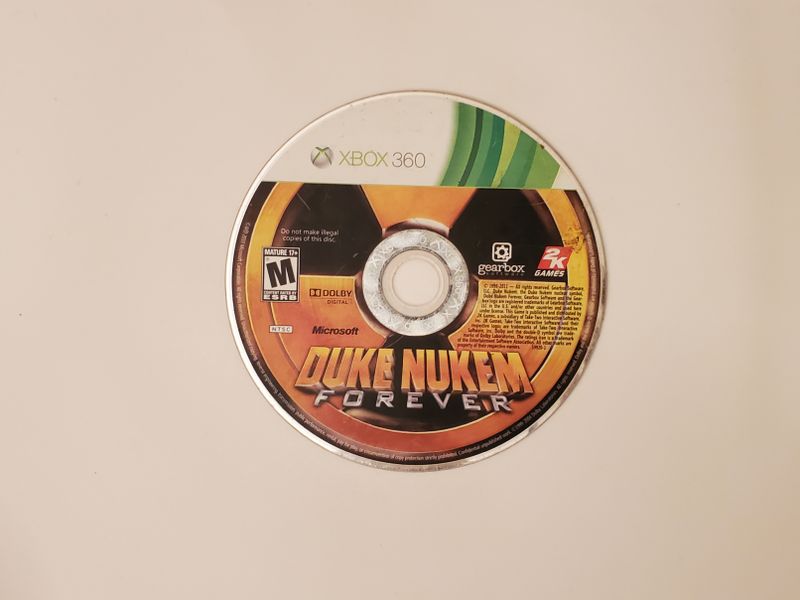 Microsoft Xbox 360 Duke Nukem Forever video game