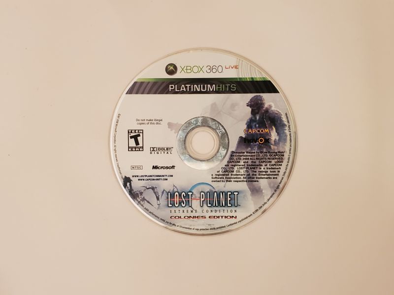 Microsoft Xbox 360 Lost Planet: Extreme Condition video game