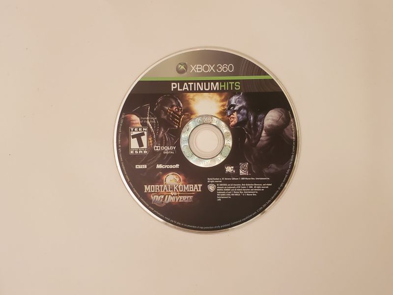 Microsoft Xbox 360 Mortal Kombat Vs. DC Universe [Platinum Hits] video game