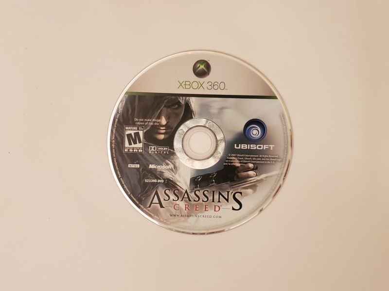 Microsoft Xbox 360 Assassin's Creed video game
