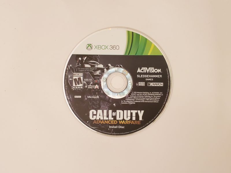 Microsoft Xbox 360 Call of Duty: Advanced Warfare (Install Disc) video game