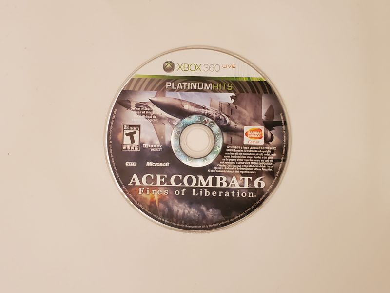 Microsoft Xbox 360 Ace Combat 6 Fires of Liberation [Platinum Hits] video game
