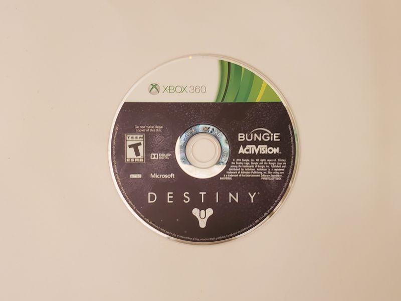 Microsoft Xbox 360 Destiny video game