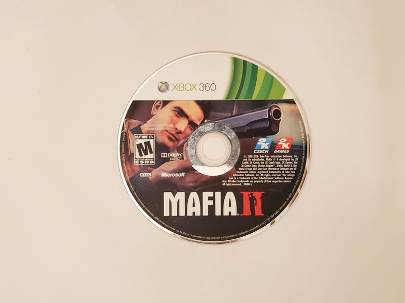 Microsoft Xbox 360 Mafia II video game