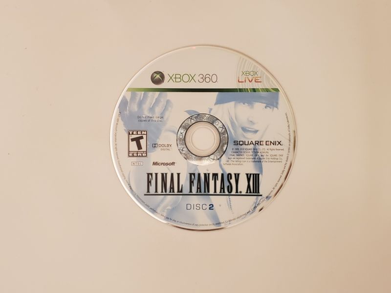 Microsoft Xbox 360 Final Fantasy XIII (Disc 2) video game